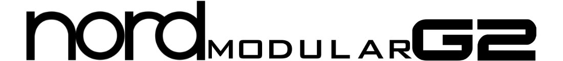 Clavia Nord Modular G2 Logo