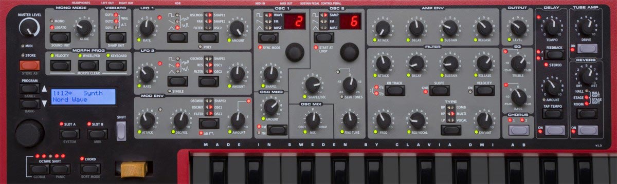 Clavia Nord Wave Panel 1